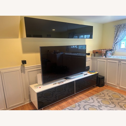 Used BoConcept Volani Black/White Media Storage for sale on AptDeco