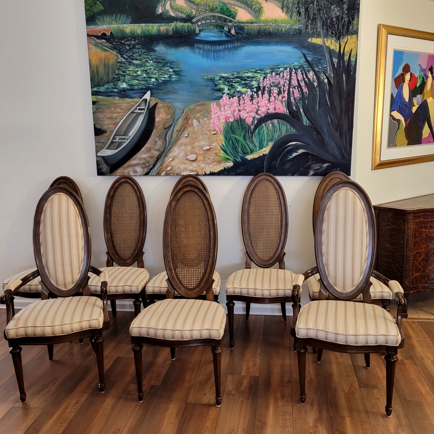 Garnet Hill Dining Chairs - image-1