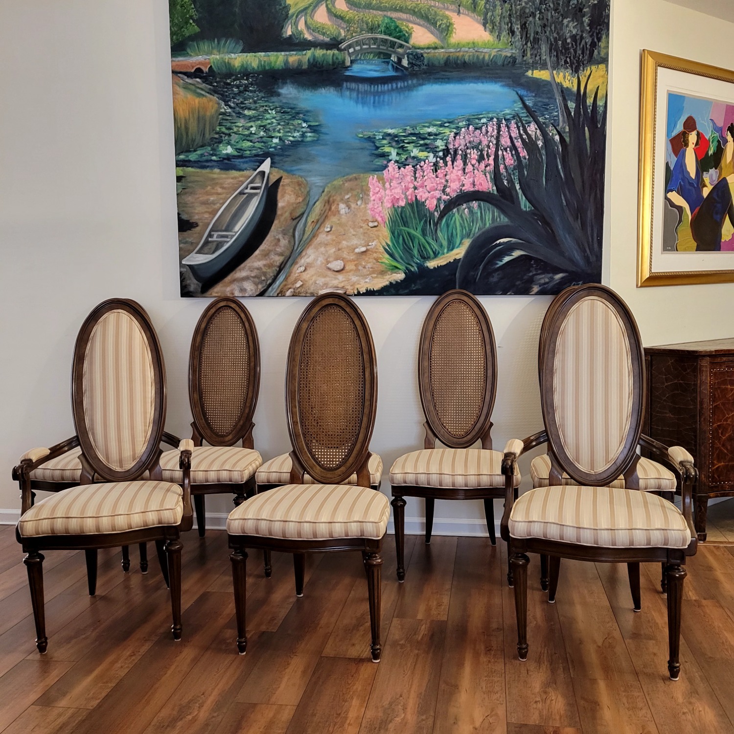 Garnet Hill Dining Chairs - image-2