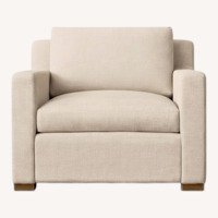 Restoration Hardware Belgian Track Arm Chair