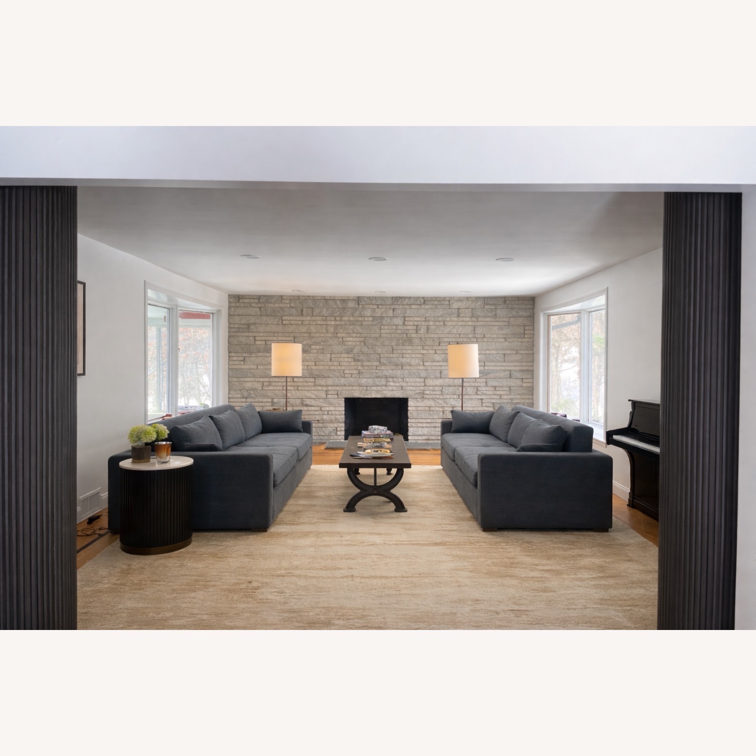 Restoration Hardware Belgian Track Arm Sofa - image-6