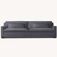 Restoration Hardware Belgian Track Arm Sofa