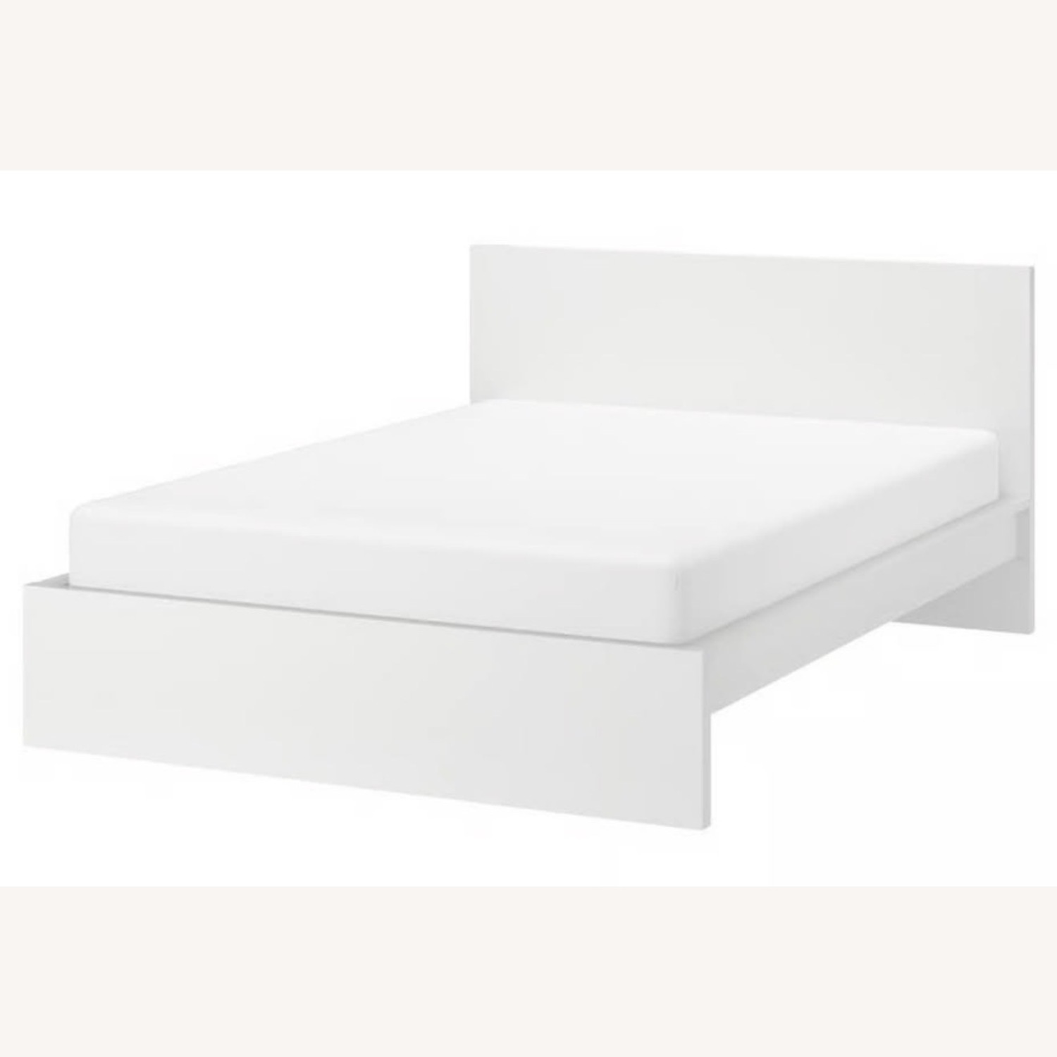 IKEA Malm White Wood Full Bed - image-3