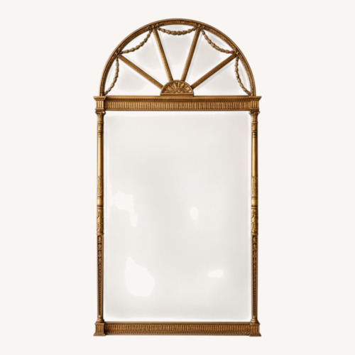 Used Friedman Mirrors Gold Floor Mirror for sale on AptDeco