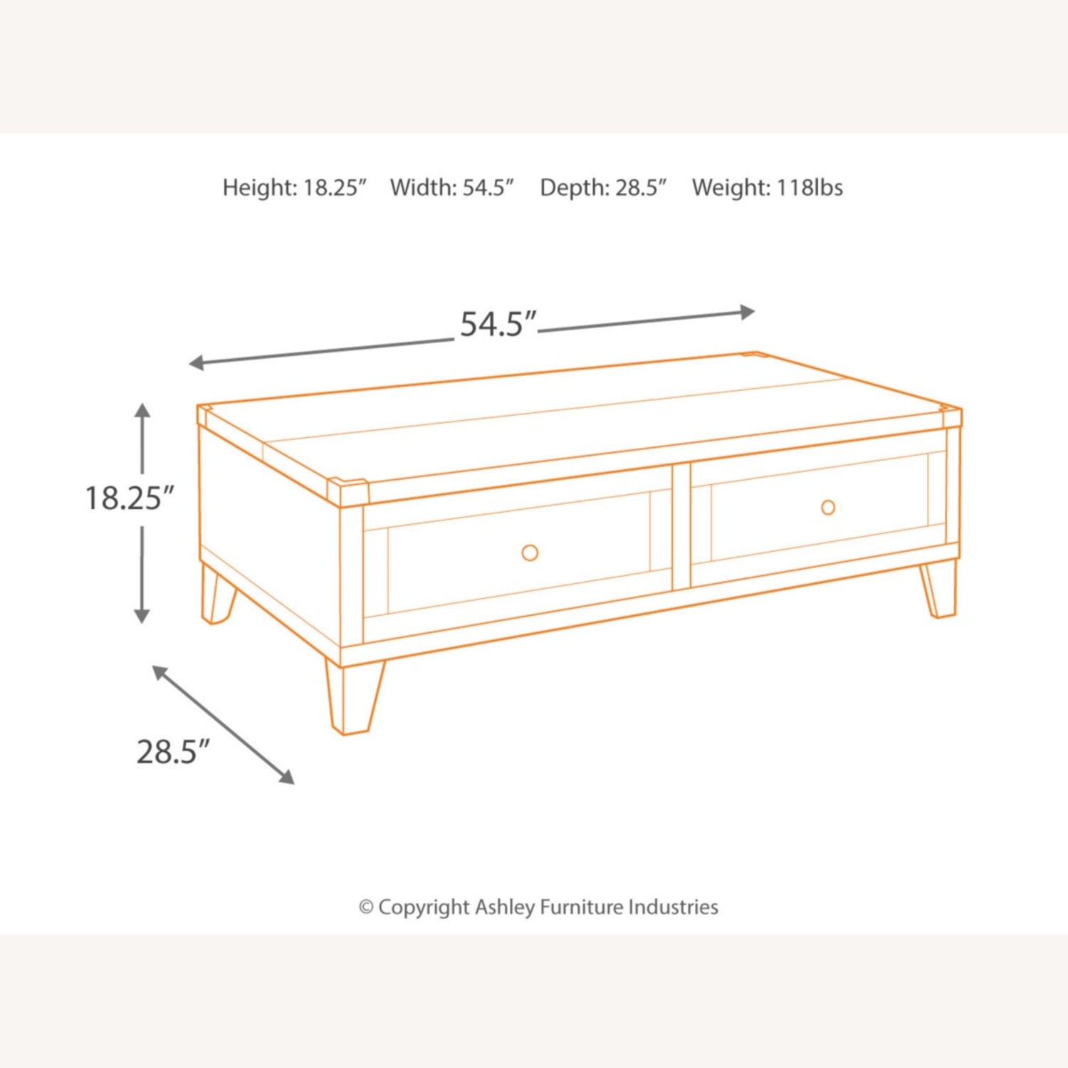 Todoe Lift Top Coffee Table - image-3