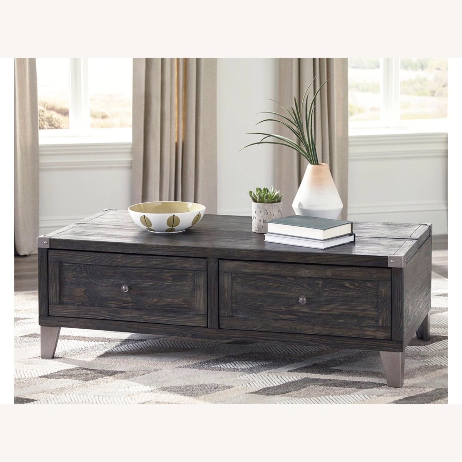 Todoe Lift Top Coffee Table - image-2