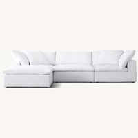 Restoration Hardware Cloud Natural 3+ Piece Sectional