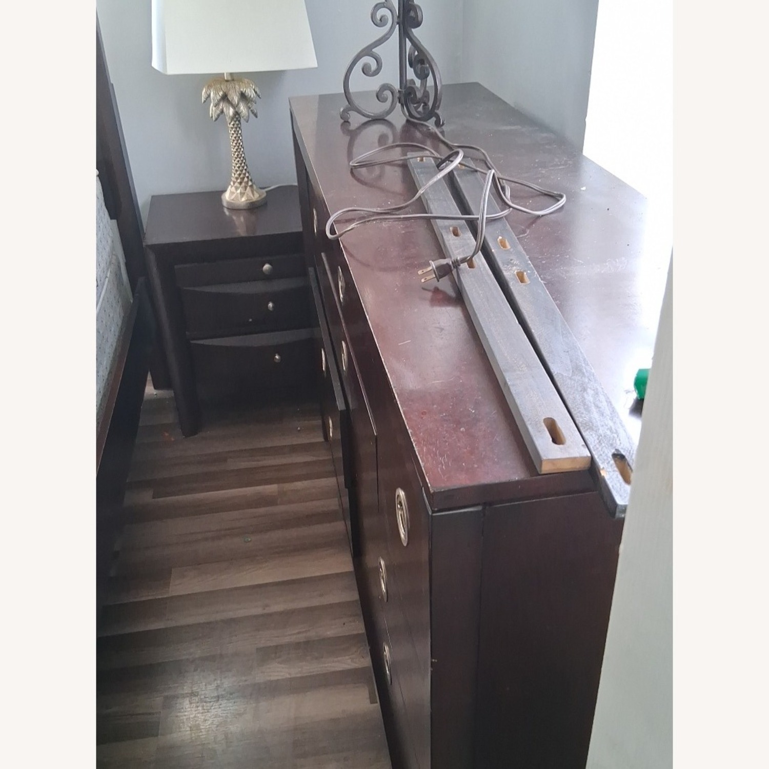 Pulaski Furniture Dark Brown Wood Dresser - image-1