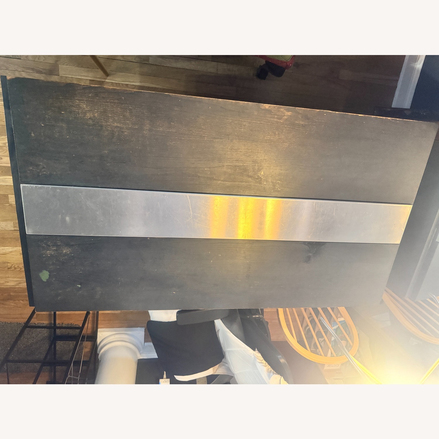 MDF Italia Dark Brown Wood Dining Table - image-2