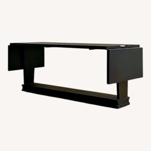 Used MDF Italia Dark Brown Wood Dining Table for sale on AptDeco