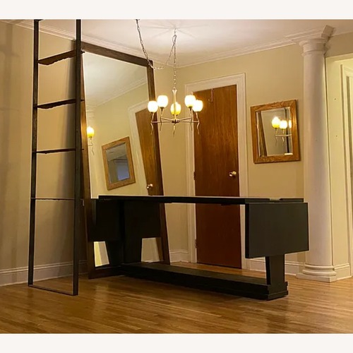 Used MDF Italia Dark Brown Wood Dining Table for sale on AptDeco