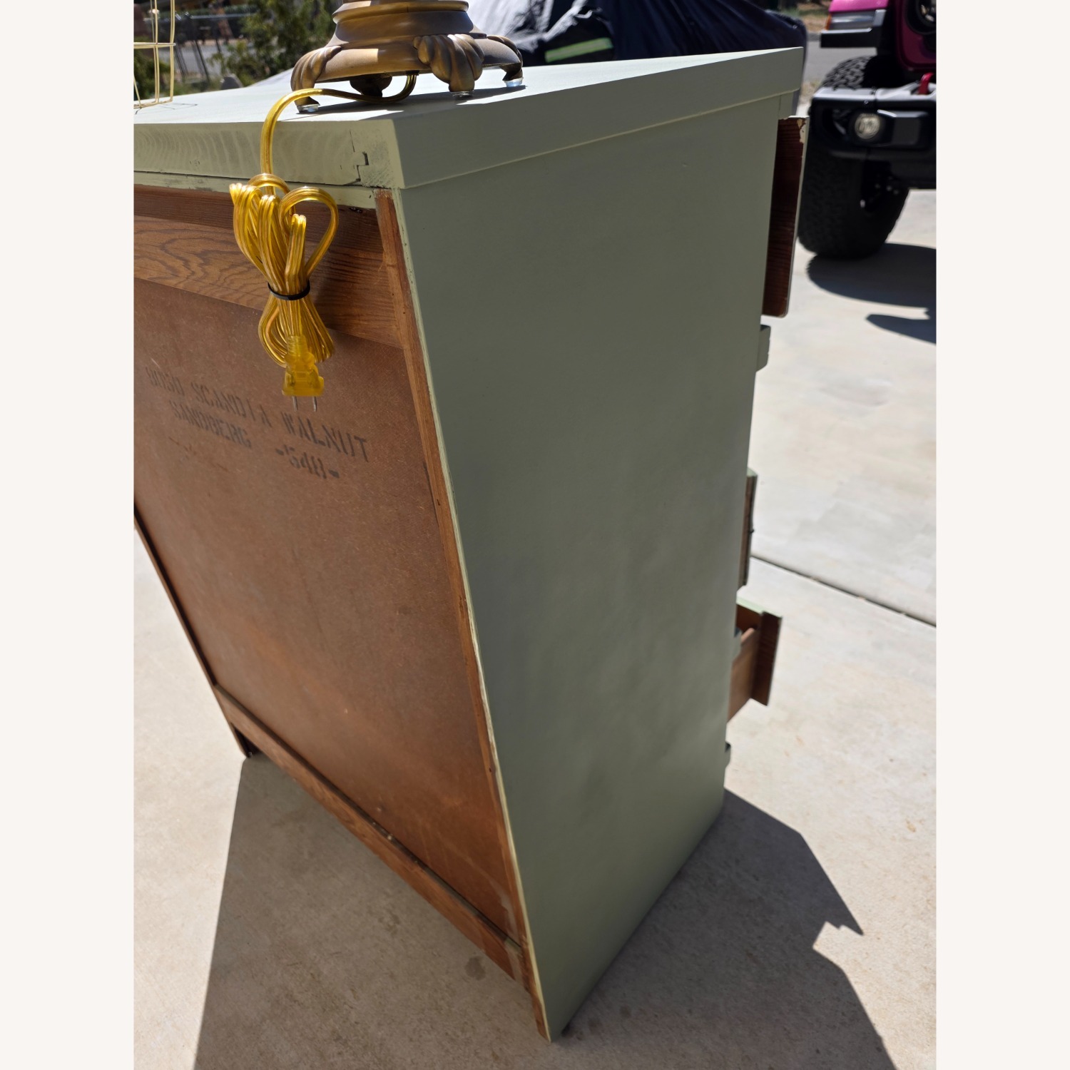  Refinished Vintage Dresser – Modern Sage Green  - image-5