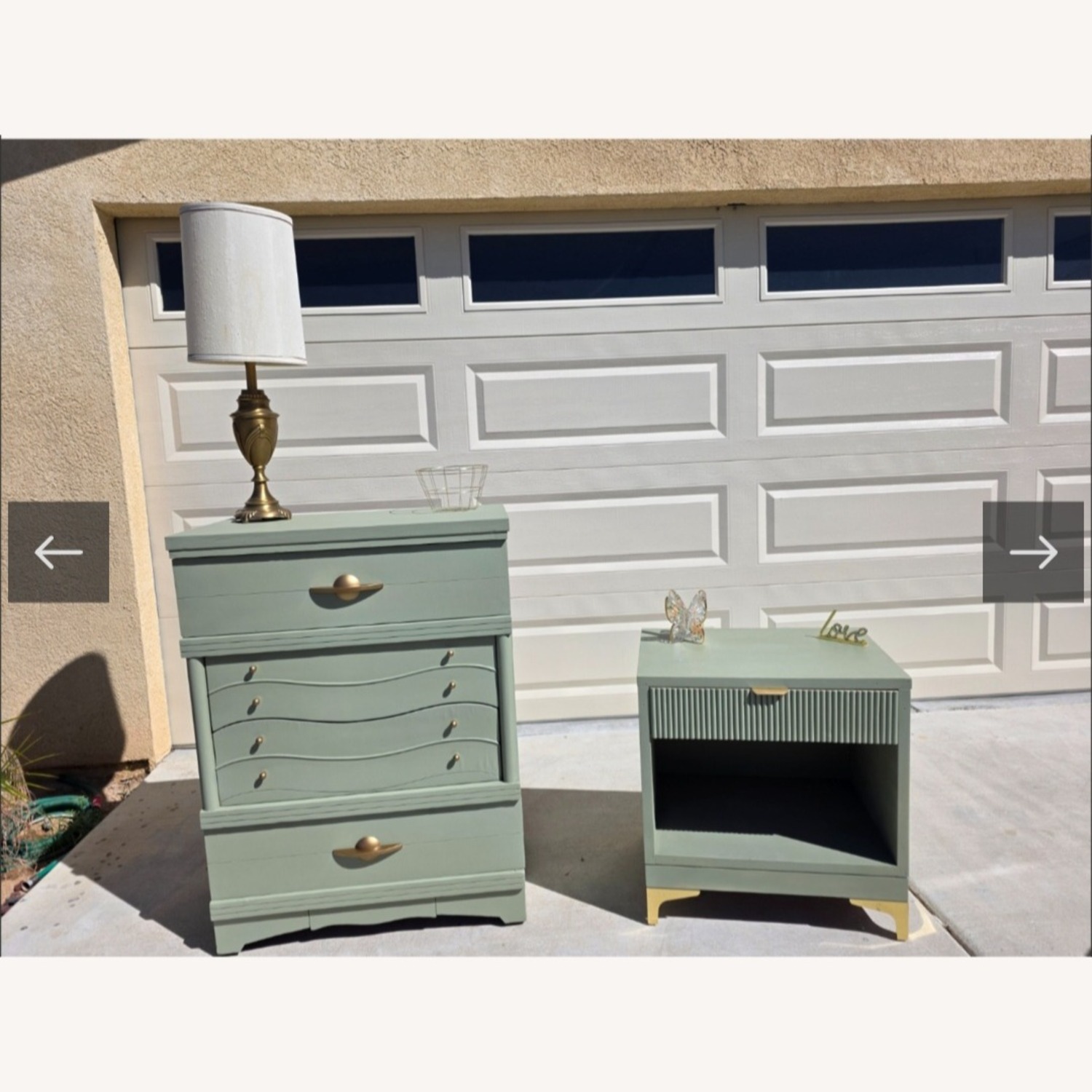  Refinished Vintage Dresser – Modern Sage Green  - image-7