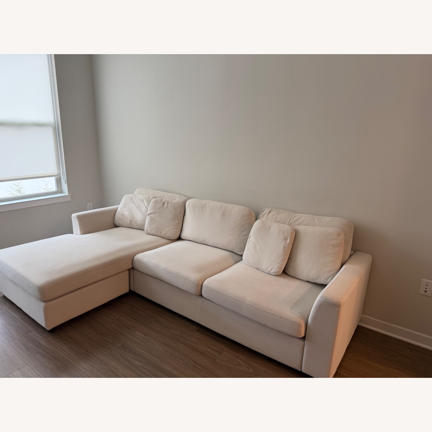 Wayfair Wauseon Natural Fabric 2 Seater Sofa - image-6