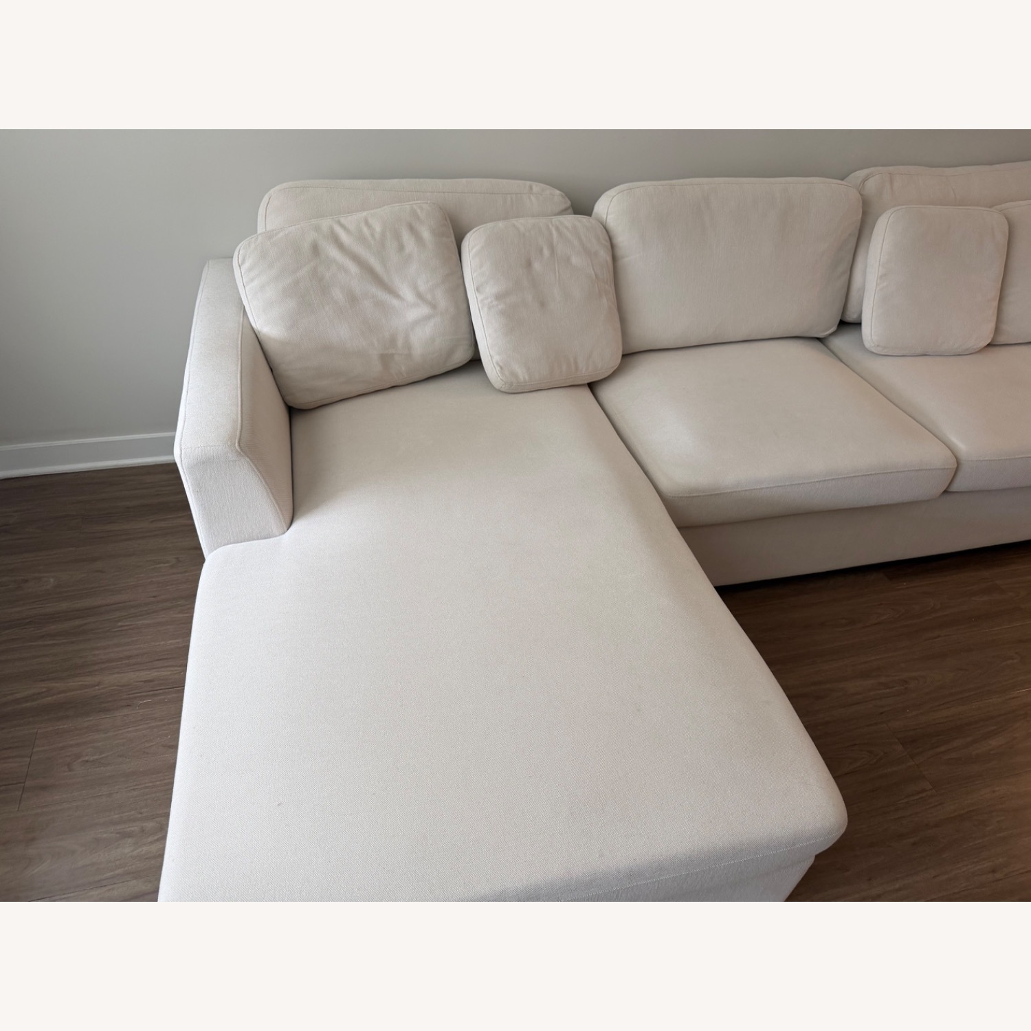 Wayfair Wauseon Natural Fabric 2 Seater Sofa - image-7