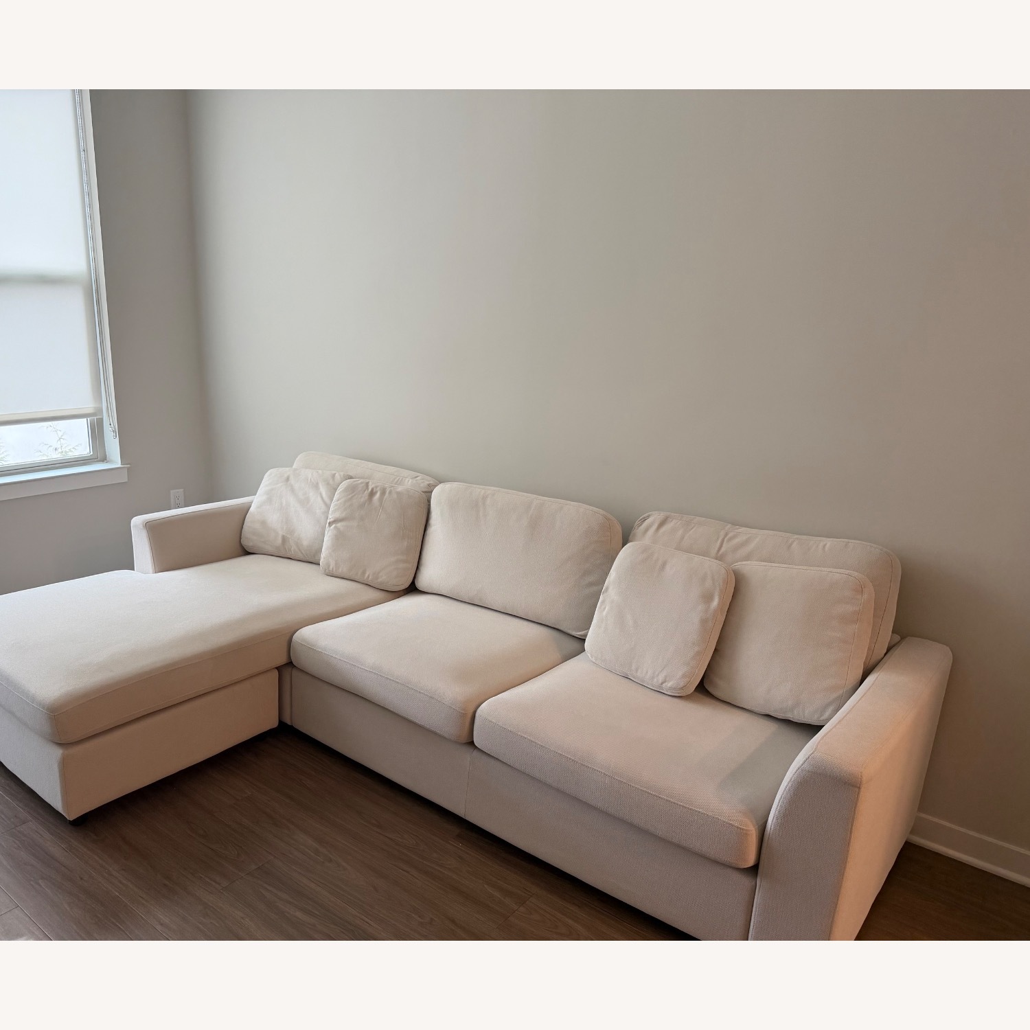 Wayfair Wauseon Natural Fabric 2 Seater Sofa - image-5