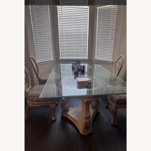 Used Light Brown Wood Dining Sets for sale on AptDeco