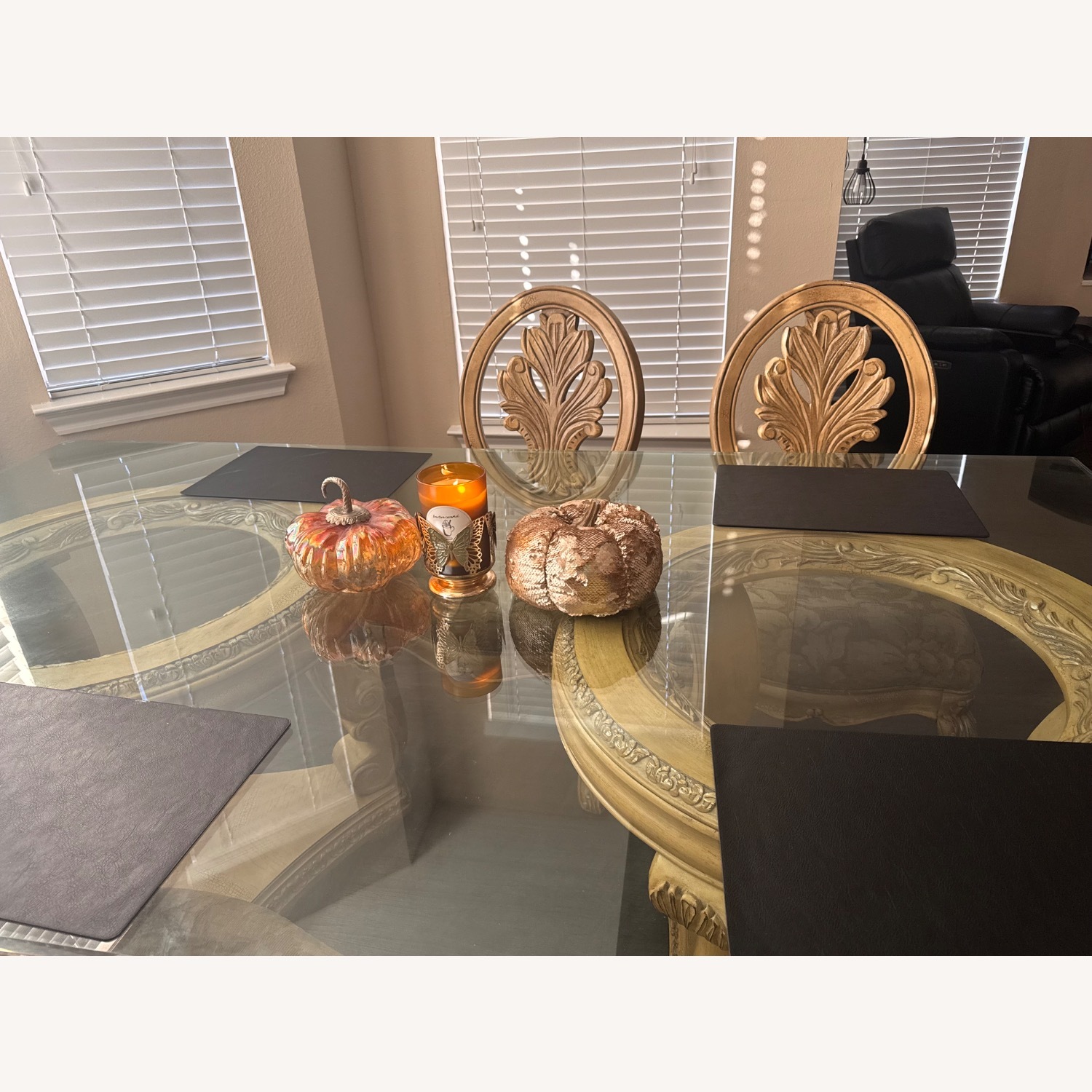 Light Brown Wood Dining Sets - image-5