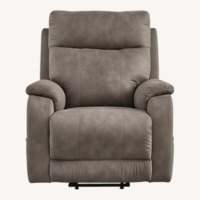 Light Brown Fabric Recliner