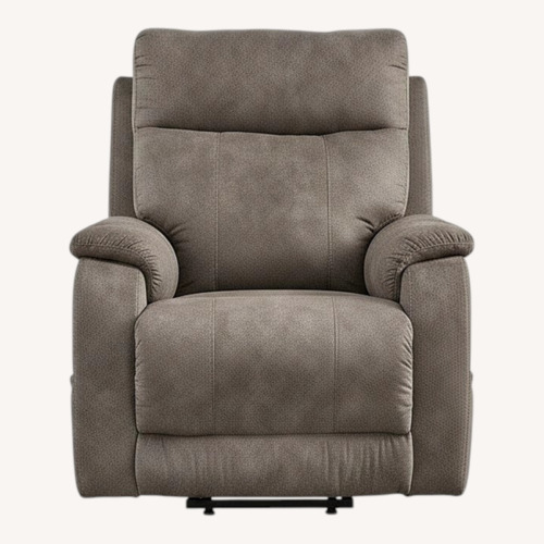Used Light Brown Fabric Recliner for sale on AptDeco