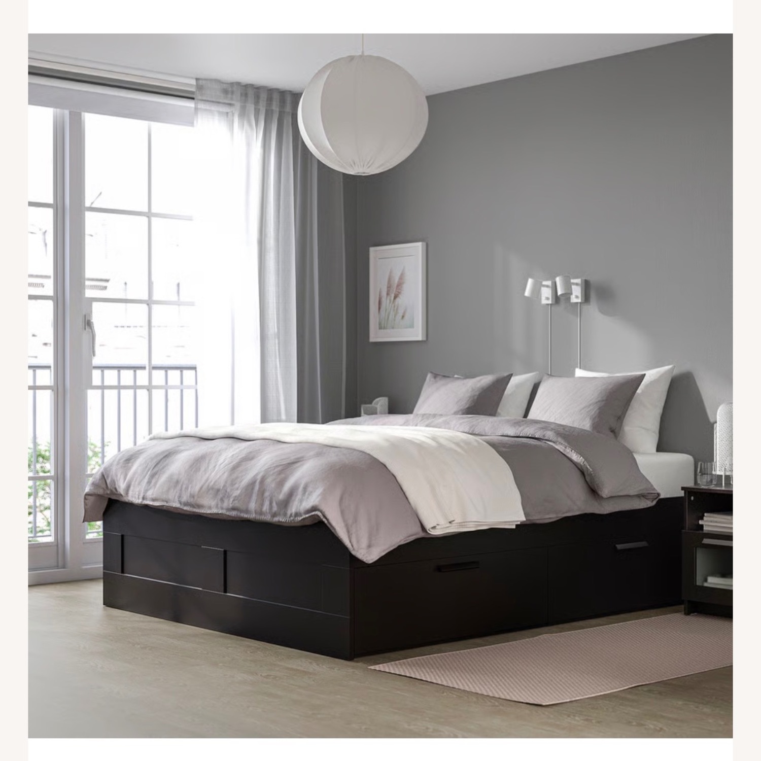 IKEA Brimnes King Size Bed - image-3