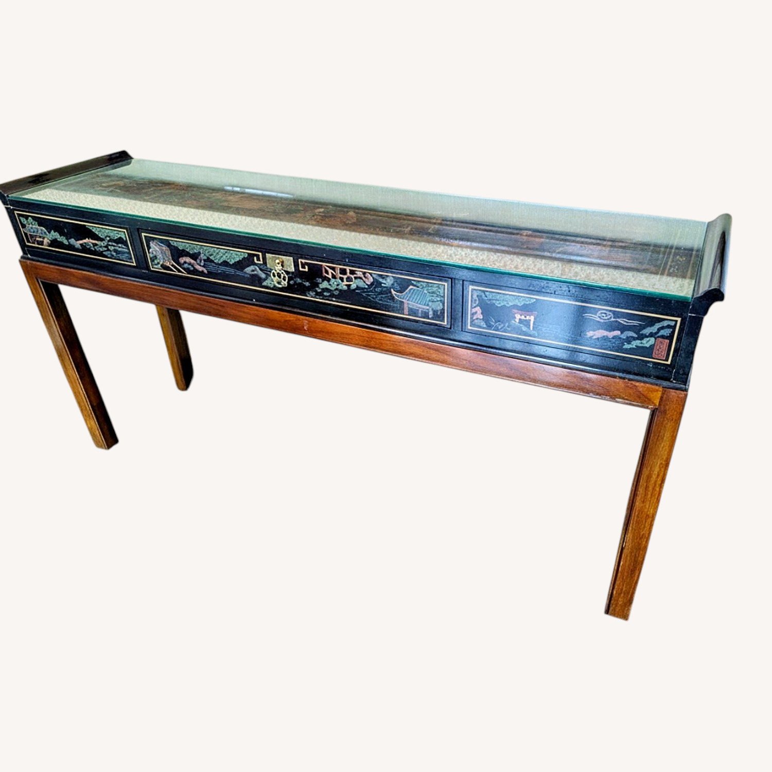 Drexel Heritage Console Table Et Cetera Collection - image-0