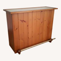 Serving Bar W Shelves