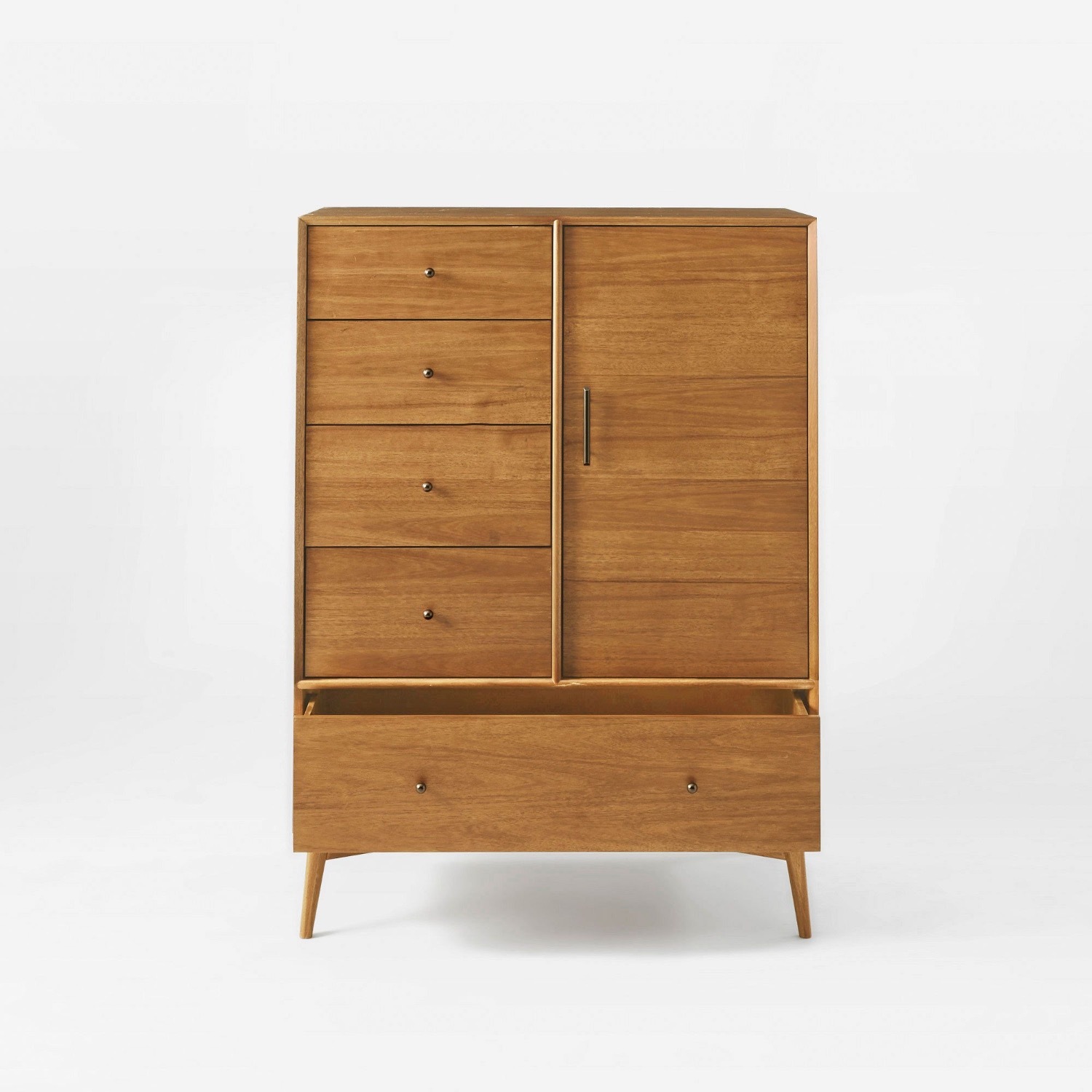 West Elm Mid-century Modern Wardrobe Acorn - image-1