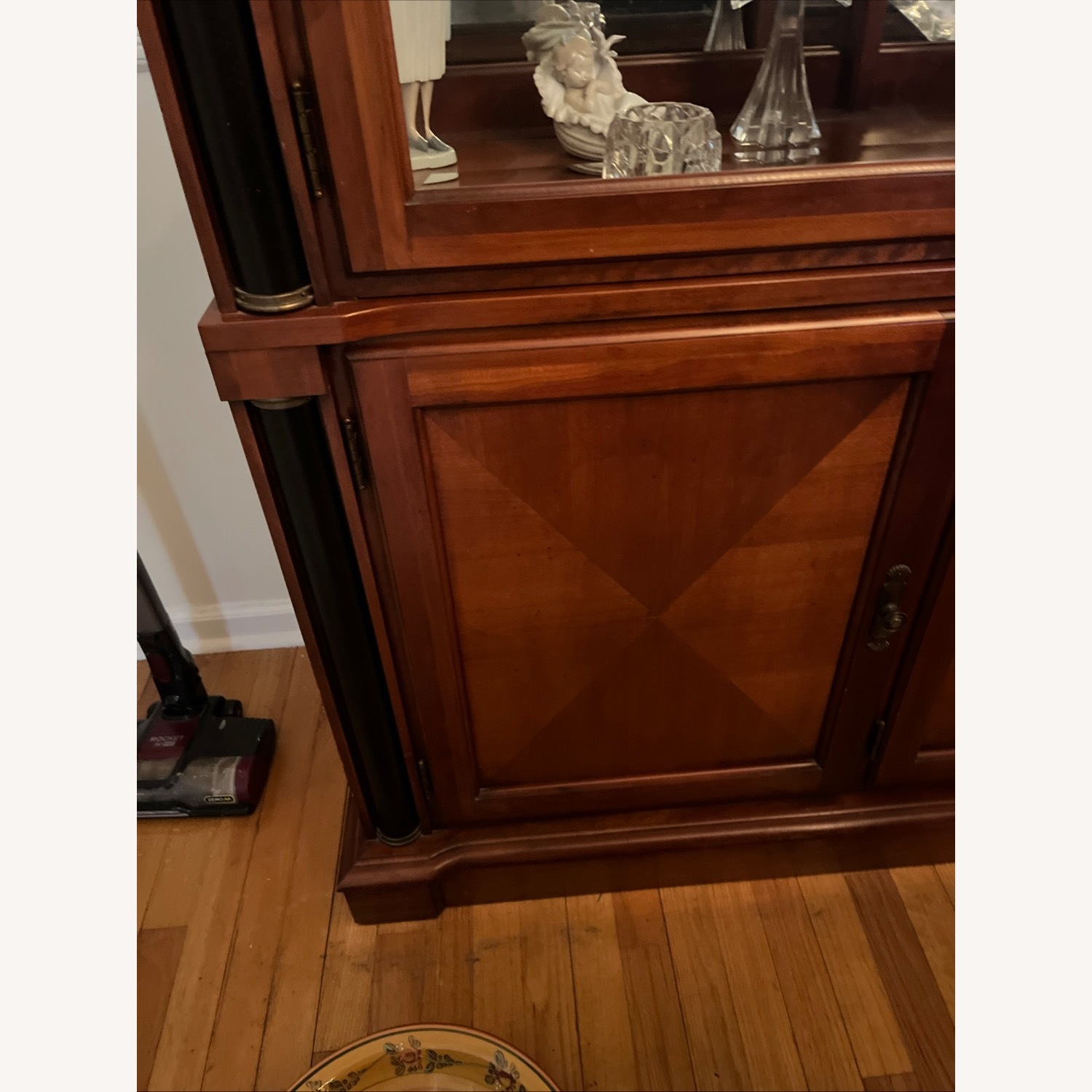 Ethan Allen Medallion Dark Brown Wood Sideboard - image-3