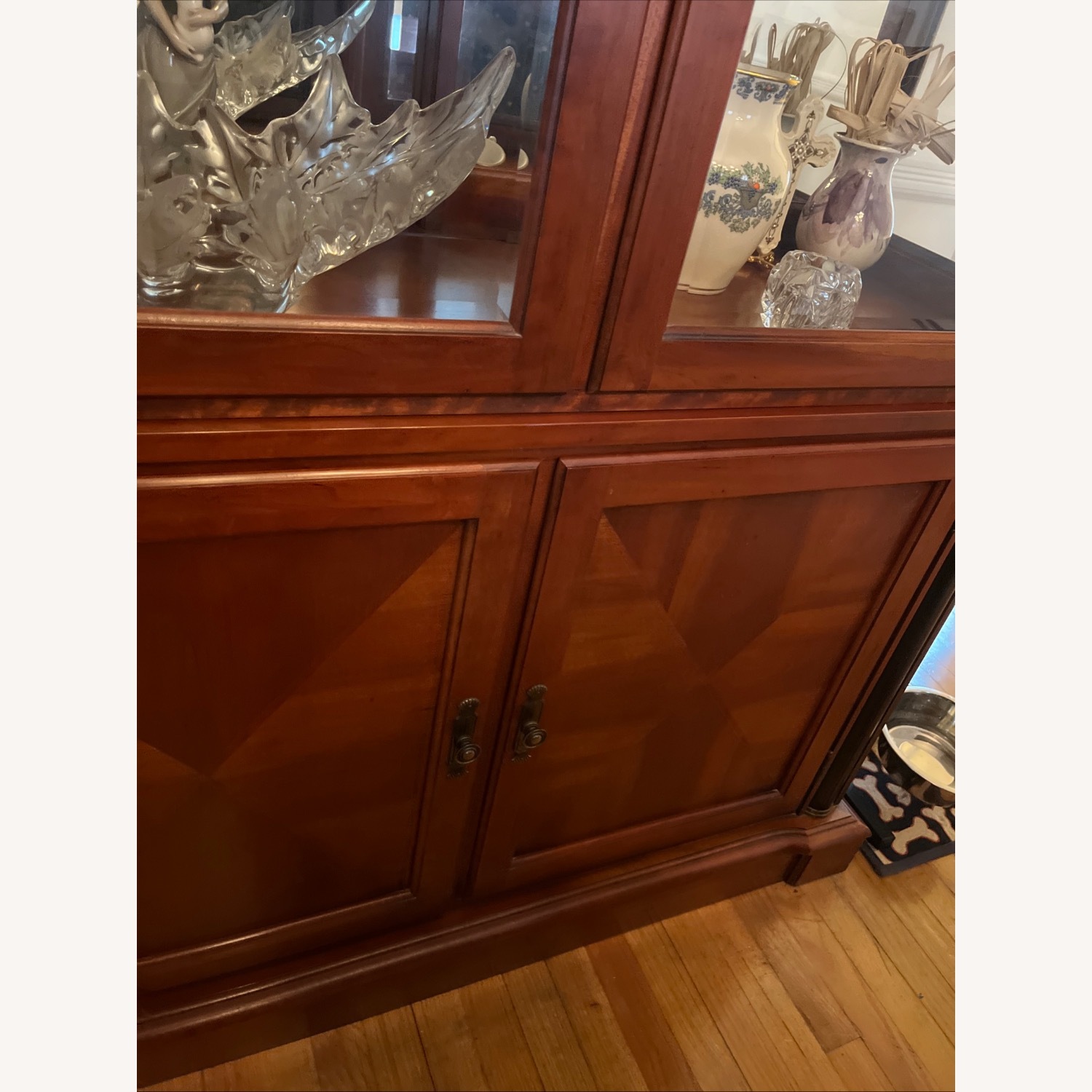 Ethan Allen Medallion Dark Brown Wood Sideboard - image-5