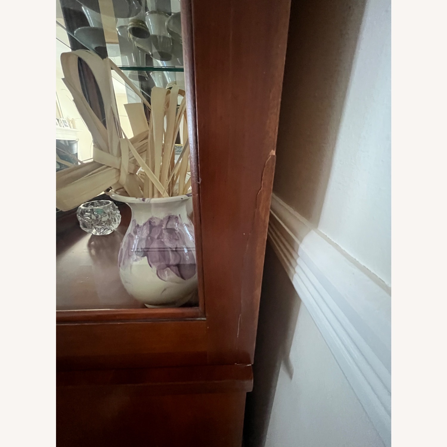 Ethan Allen Medallion Dark Brown Wood Sideboard - image-7