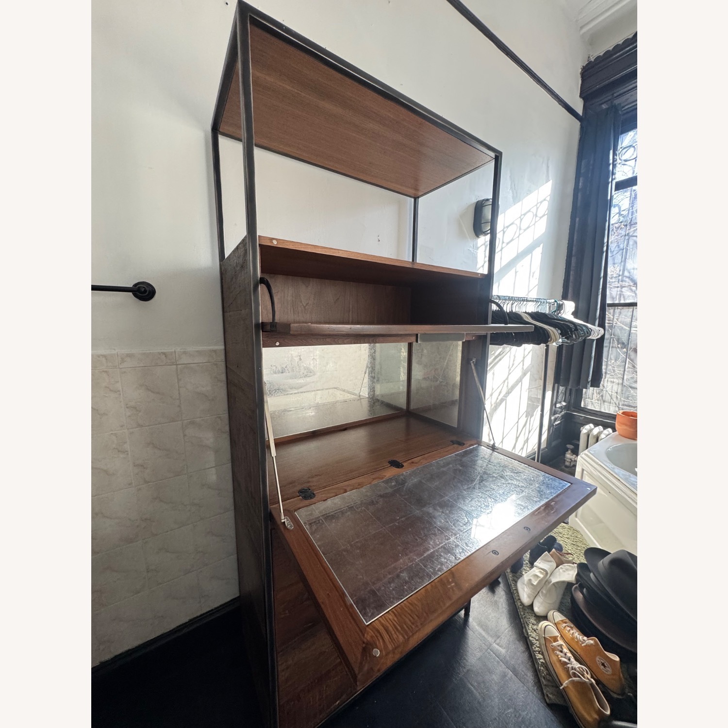 Crate & Barrel Clive Bar Cabinet  - image-2