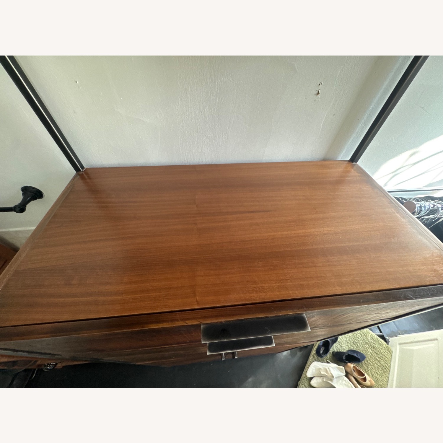 Crate & Barrel Clive Bar Cabinet  - image-9