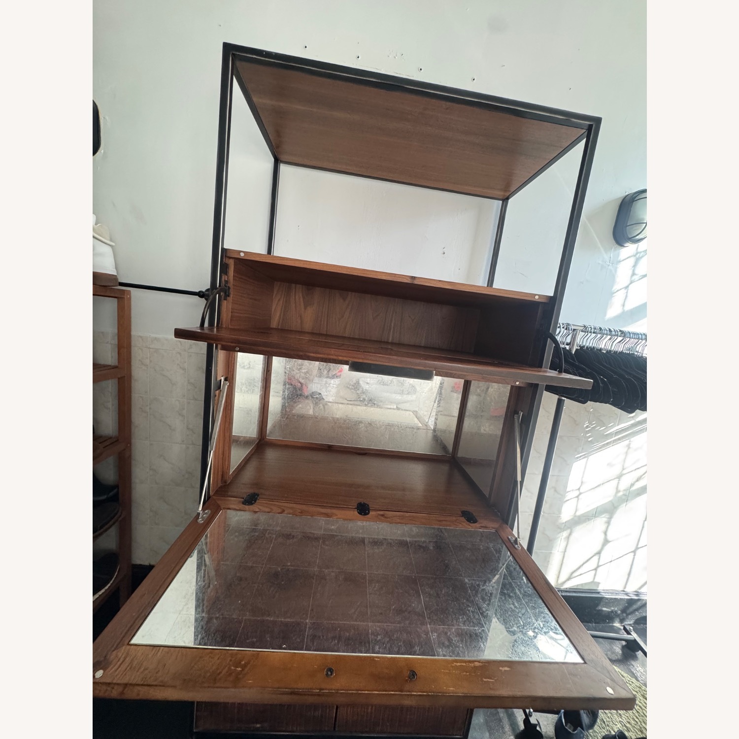 Crate & Barrel Clive Bar Cabinet  - image-3