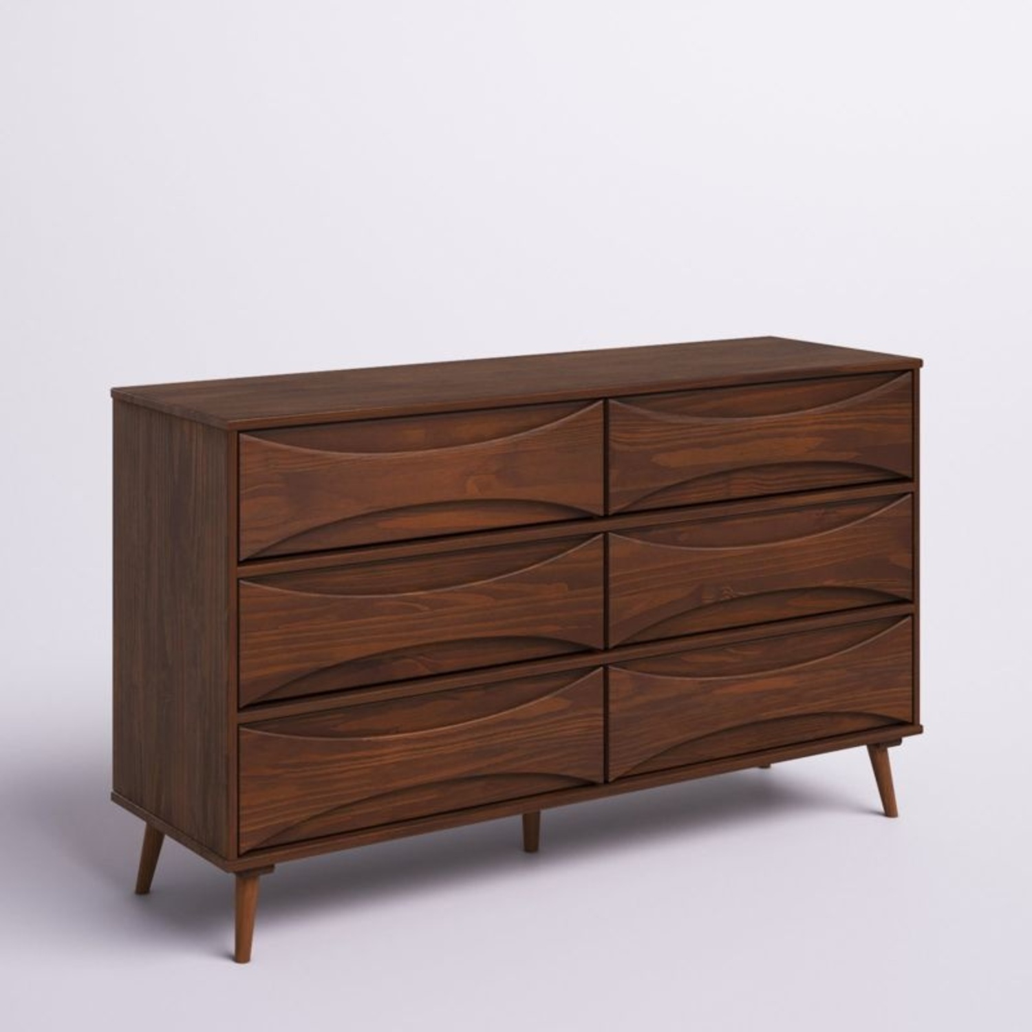 Amoakuh 6 Drawer Solid Wood Double Dresser - image-10