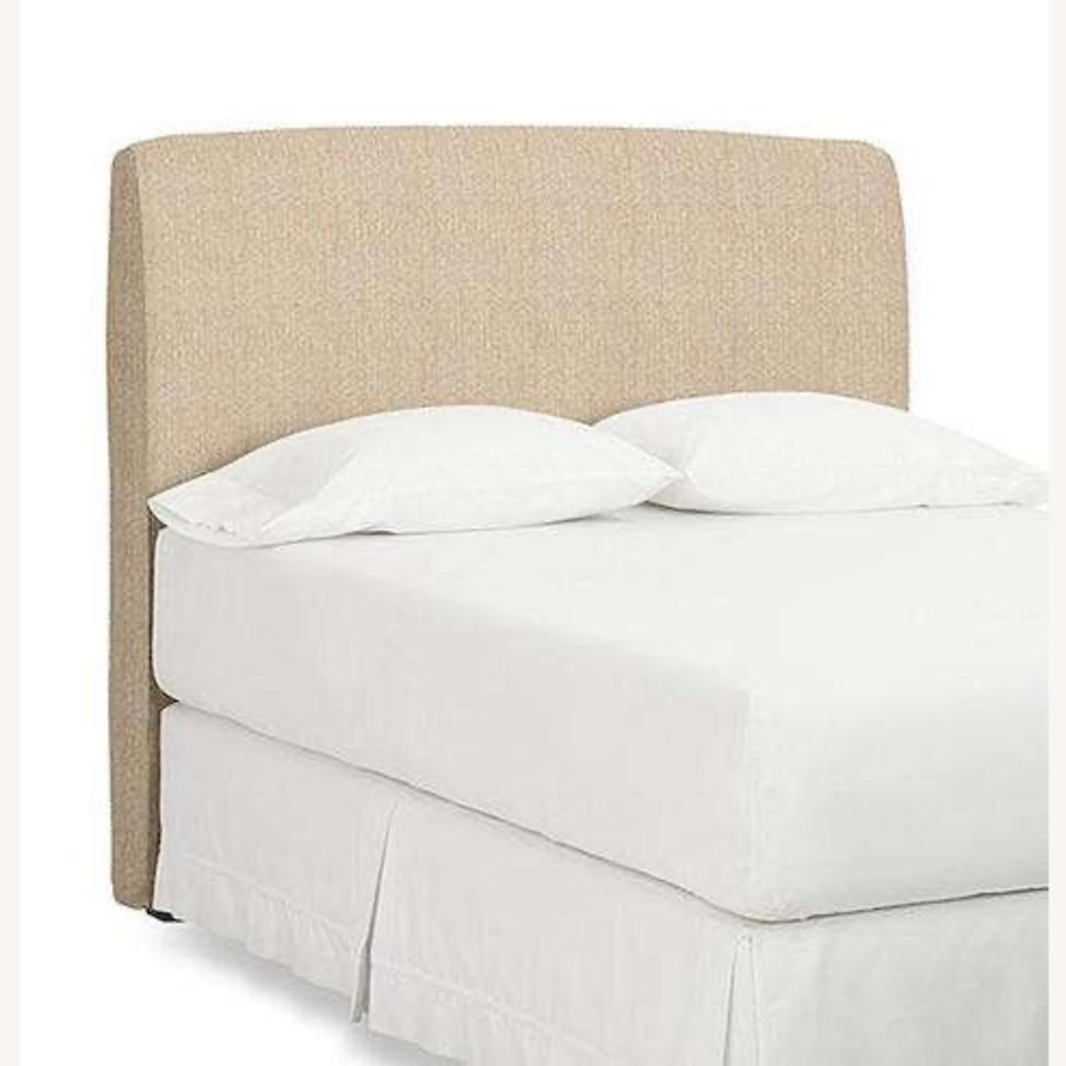 Pottery Barn Lewis Natural Fabric Headboard - image-2