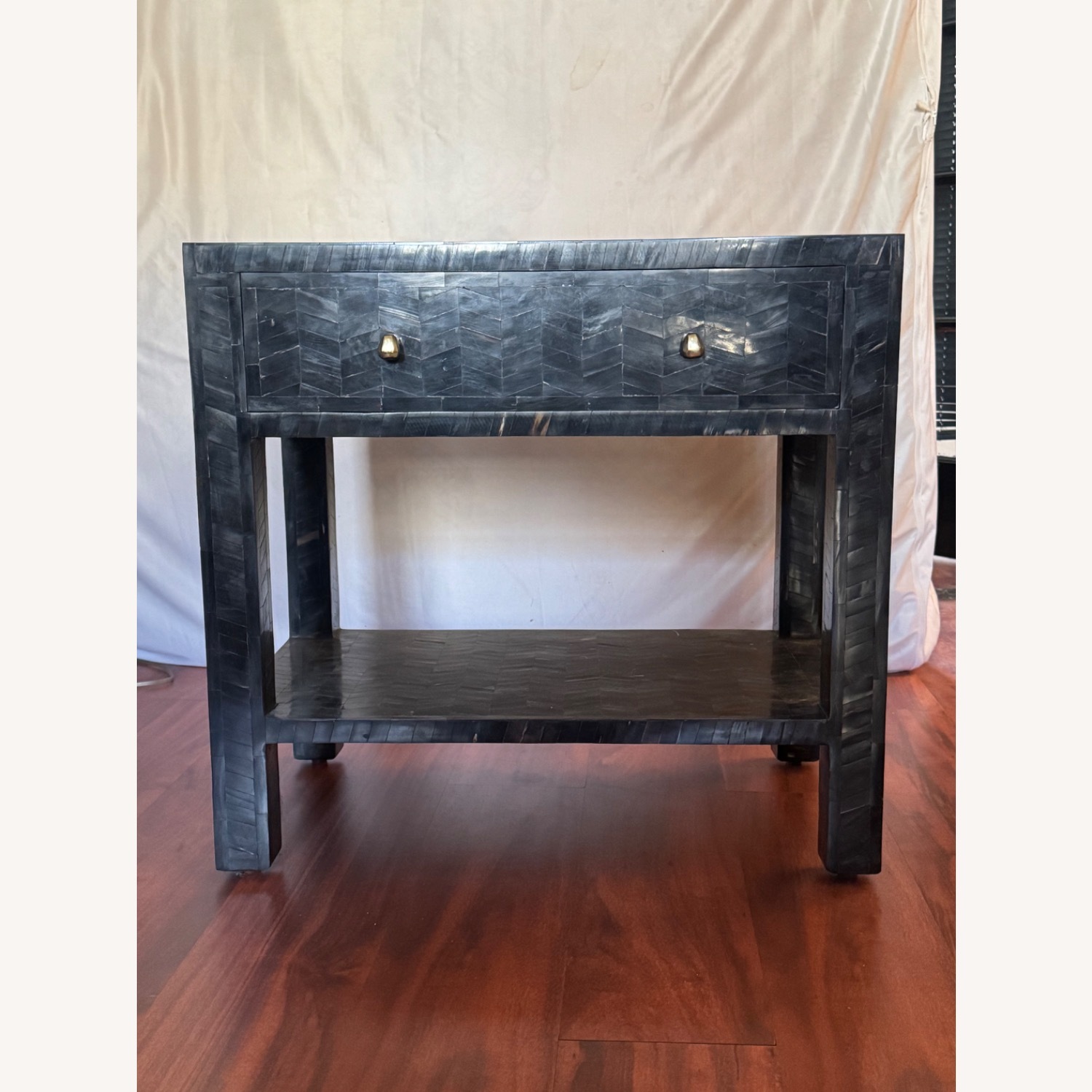 Made Goods Ragnor Nightstand in Black Natural Horn - image-3