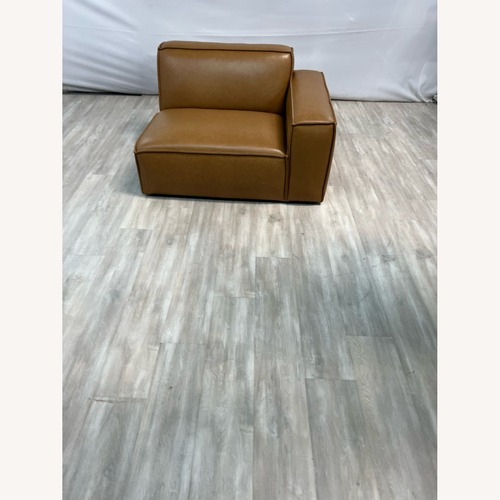 Used Castlery Jonathan Leather Right Arm Sofa for sale on AptDeco