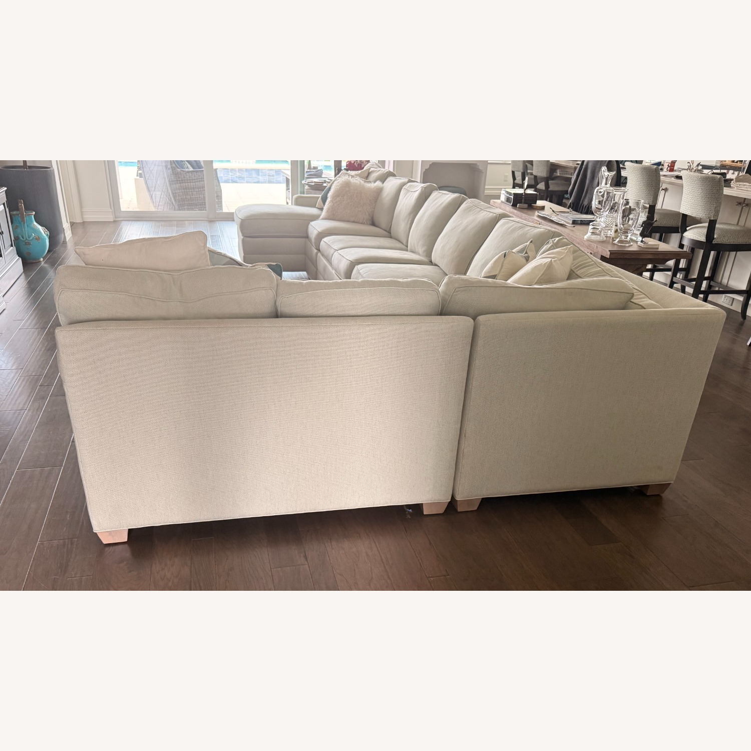 Ethan Allen Fabric 3+ Piece Sectional - image-2