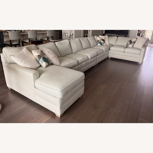 Used Ethan Allen Fabric 3+ Piece Sectional for sale on AptDeco