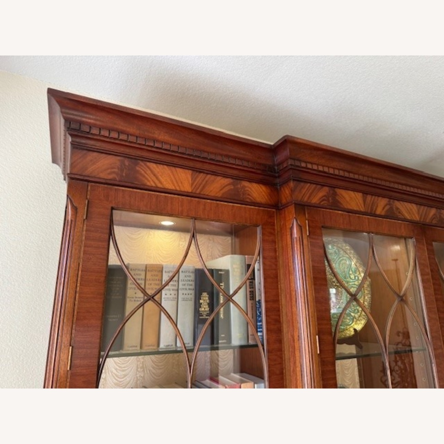 Vintage/Antique Finds Dark Brown Wood Bookcase - image-2