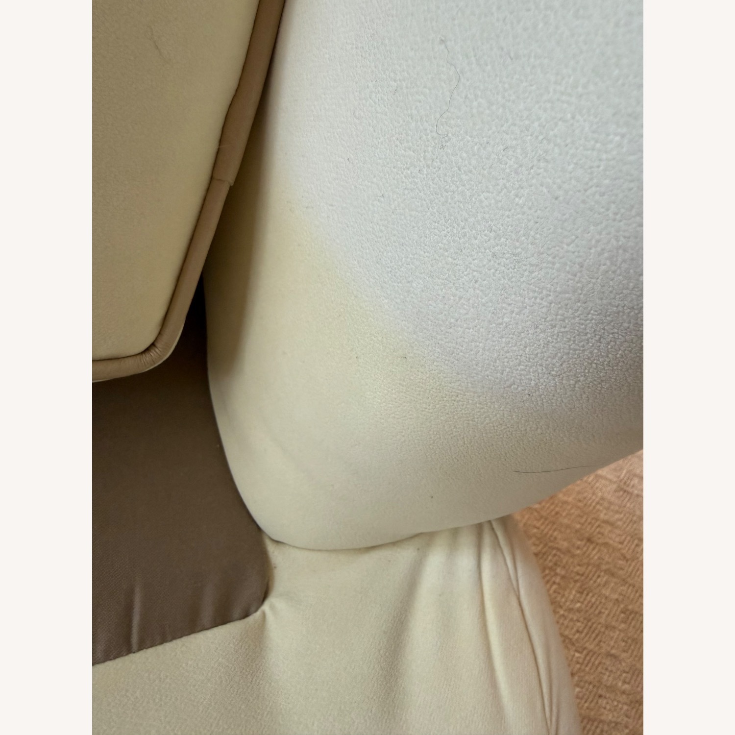 Ethan Allen White Fabric Accent Chairs - image-5