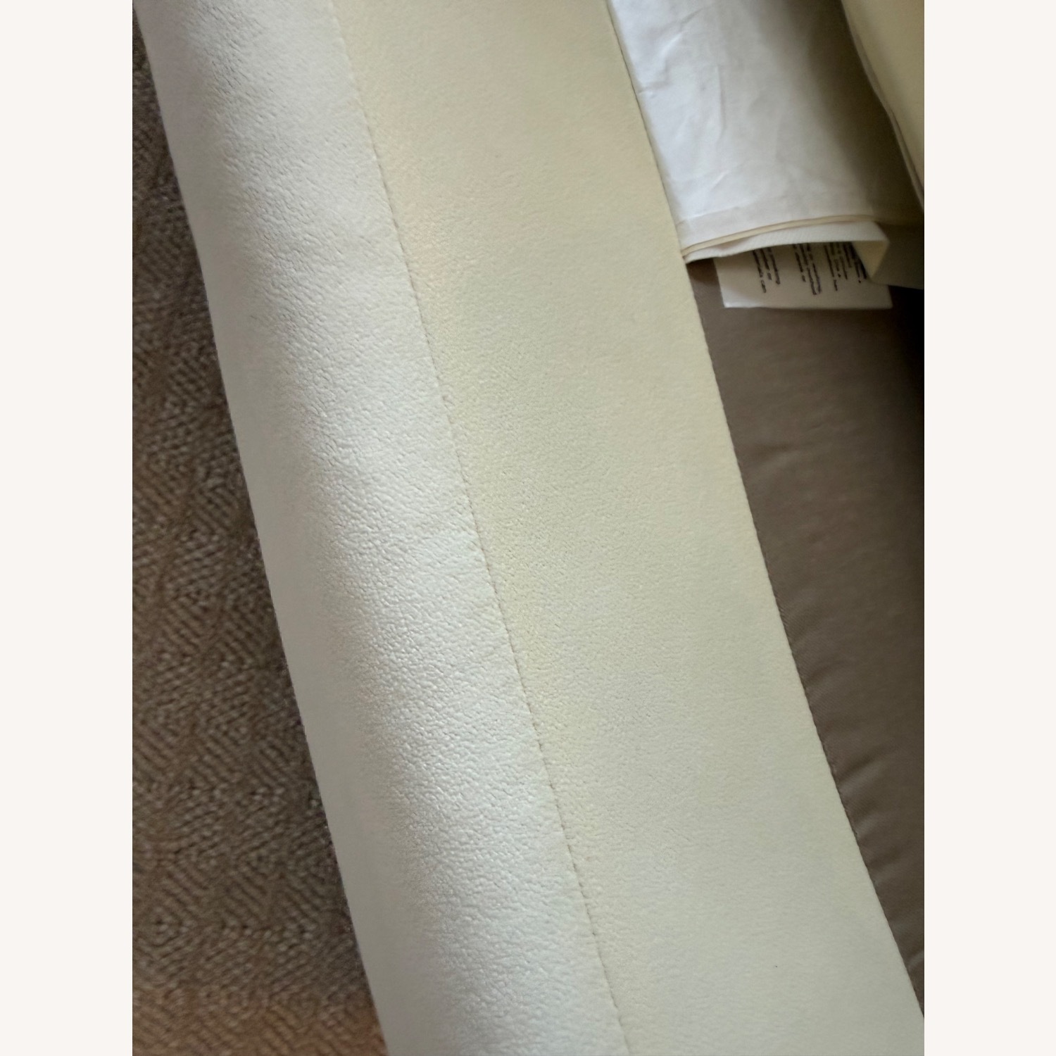 Ethan Allen White Fabric Accent Chairs - image-6