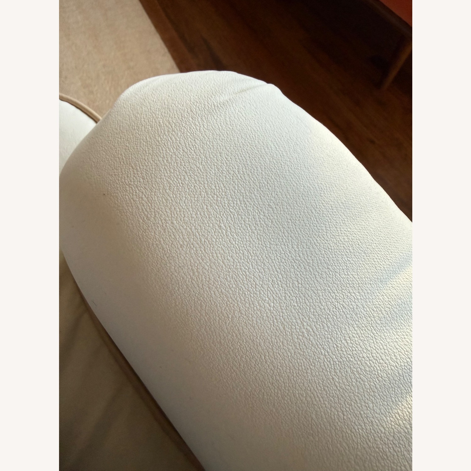 Ethan Allen White Fabric Accent Chairs - image-7