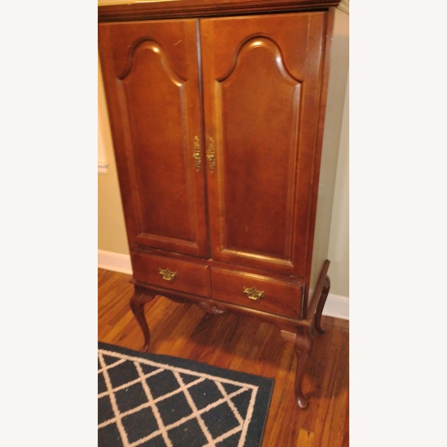 Ashley Furniture Dark Brown Wood Dresser - image-1