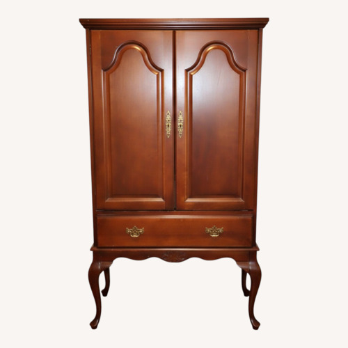 Used Ashley Furniture Dark Brown Wood Dresser for sale on AptDeco