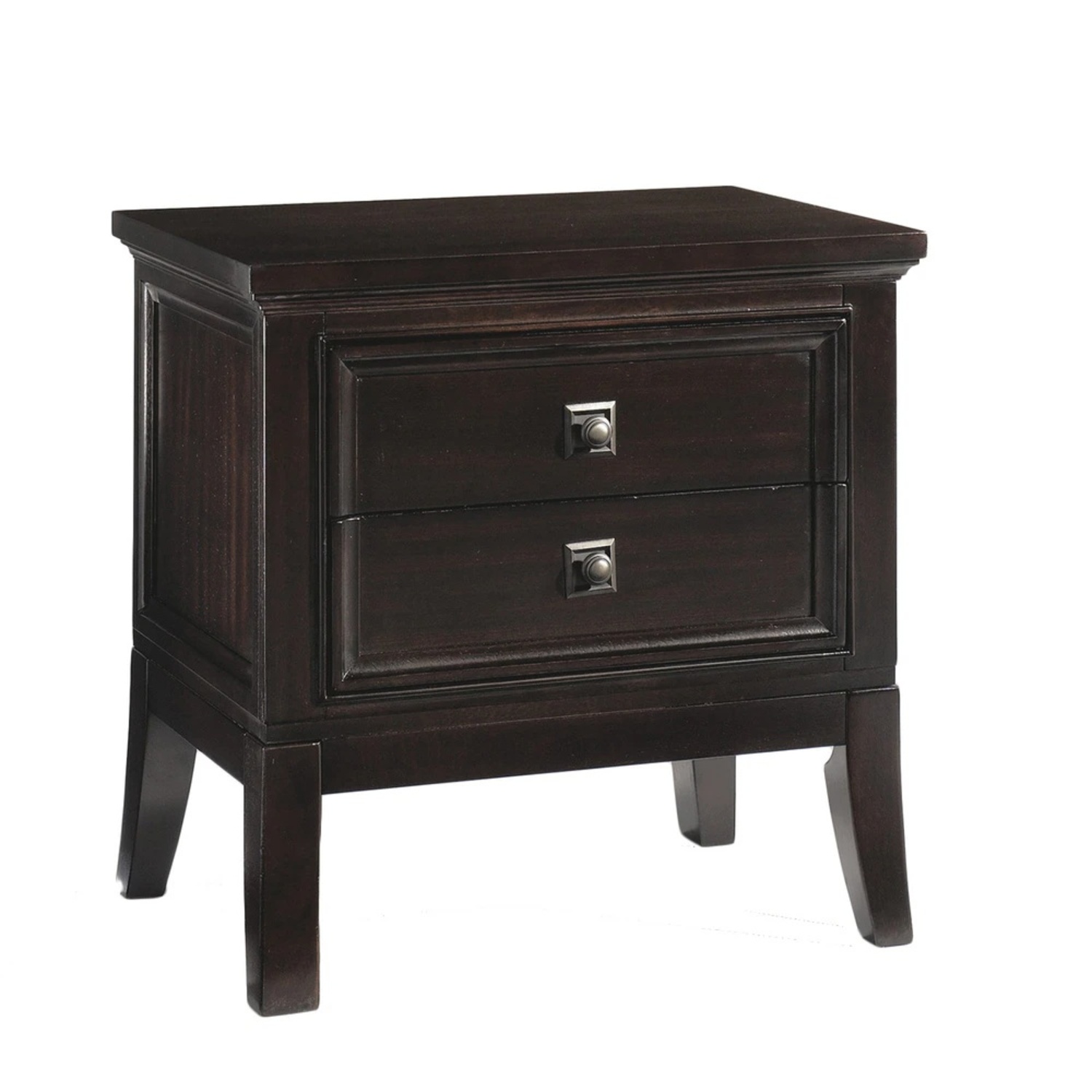 Ashley Furniture Dark Brown Wood Media Storage - image-4
