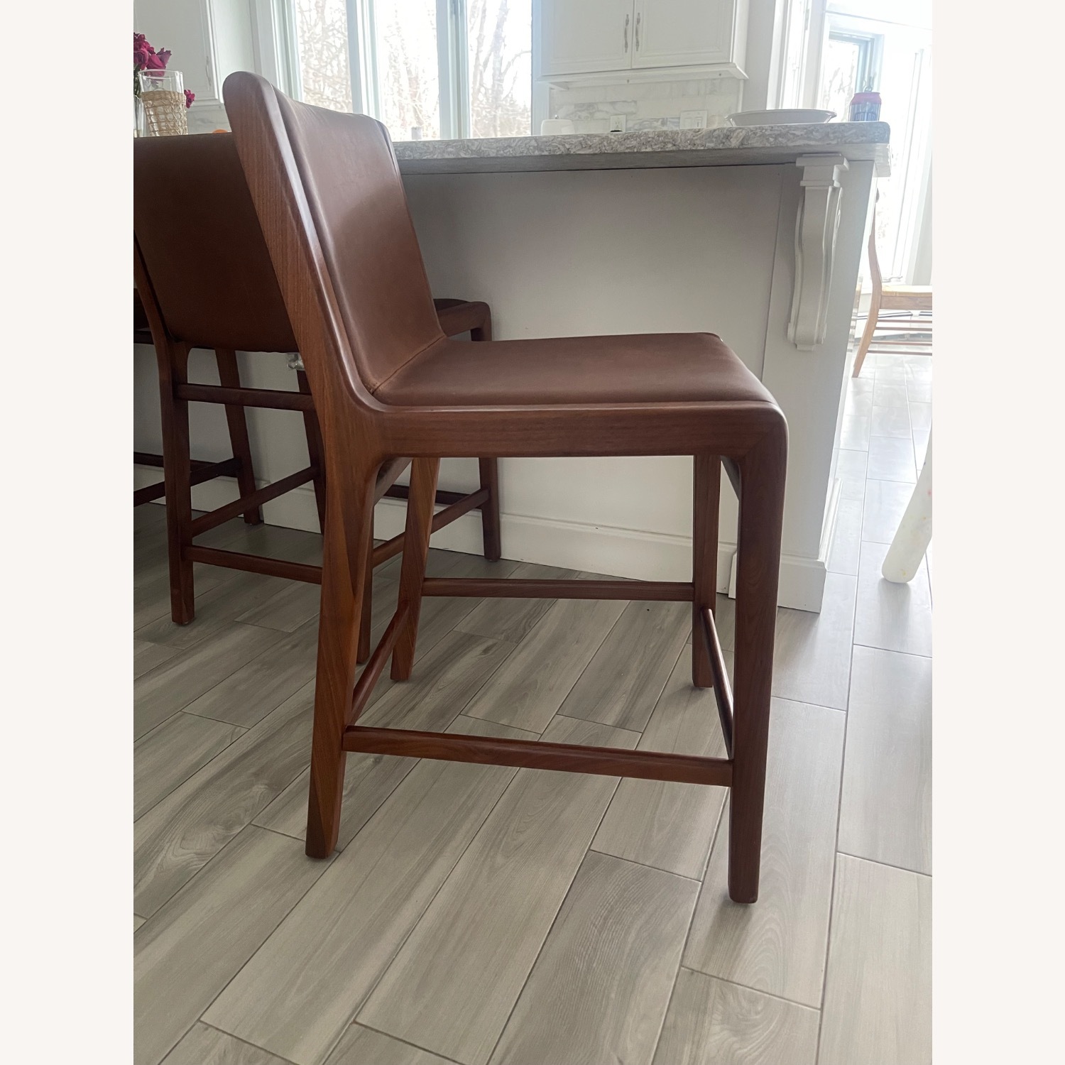 Rejuvenation Rawlins Leather Counter Stool (4) - image-2