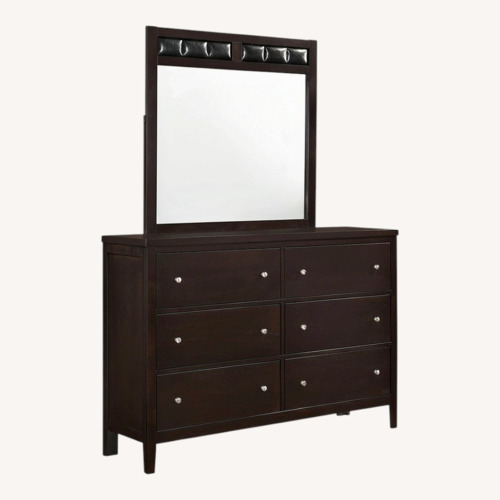 Used Carlton Contemporary Wood 6-drawer Dresser for sale on AptDeco