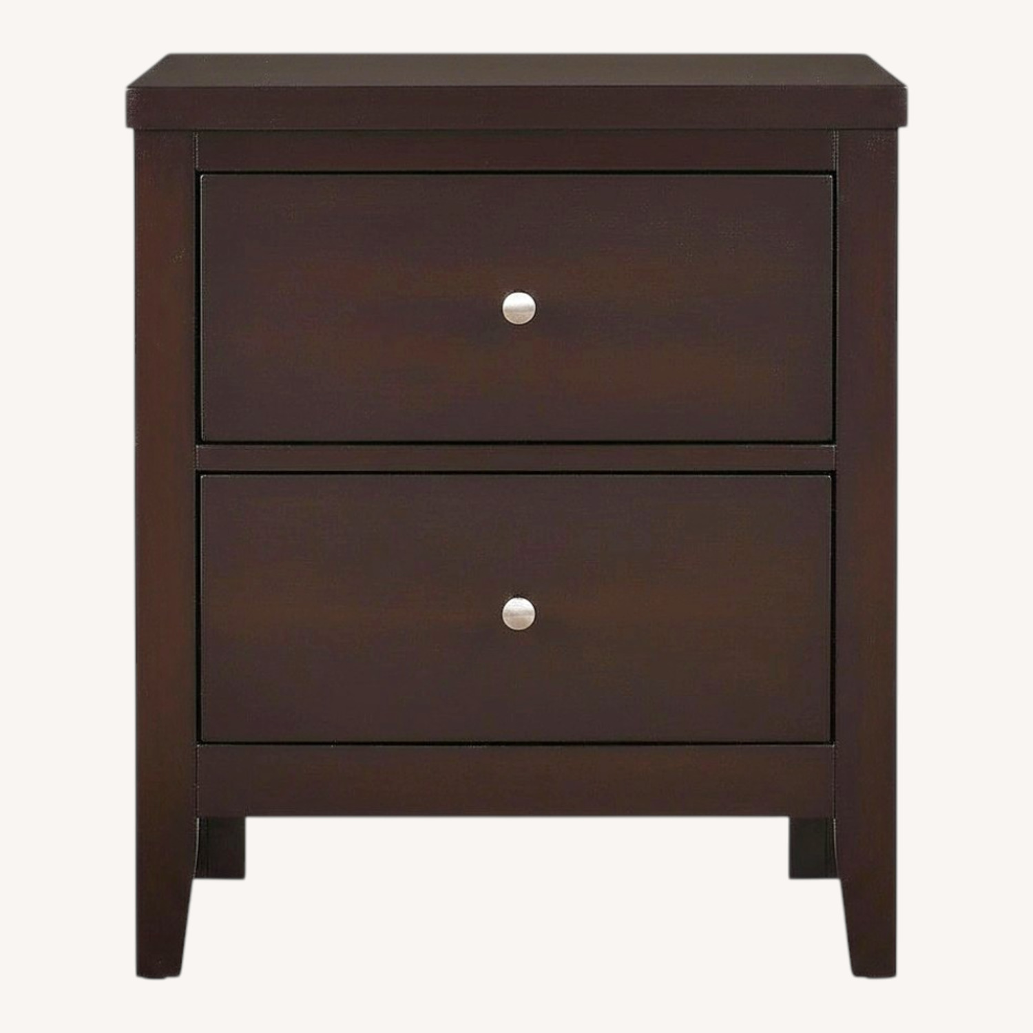 Carlton 2-drawer Wood Nightstand Cappuccino Set of 2 - image-0